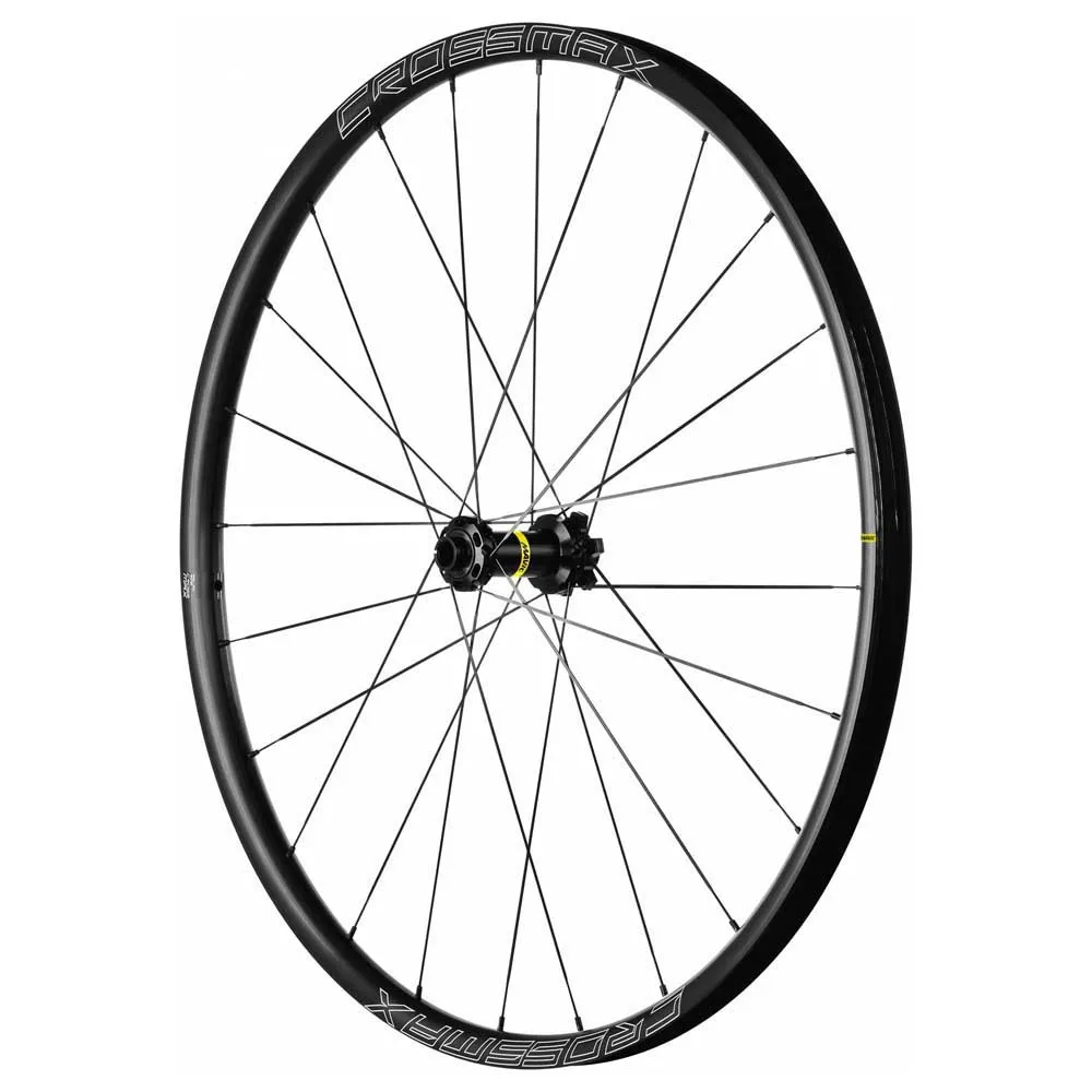 Mavic Crossmax Boost 27.5 6b Disc Tubeless Mtb Vorderrad, Black, 15 x 110mm Mavic Crossmax Boost 27.5 6b Disc Tubeless Mtb Vorderrad, Black, 15 x 110mm