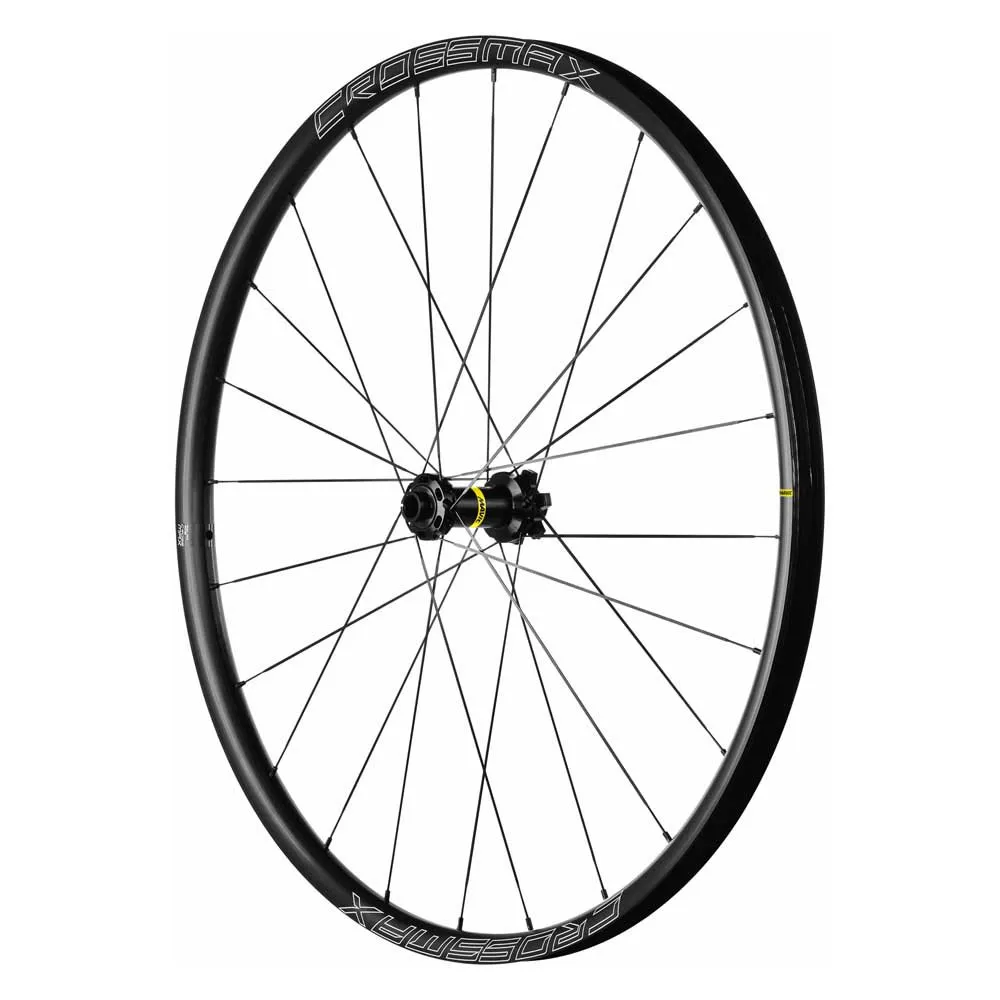 Mavic Crossmax Boost 27.5 Cl Disc Tubeless Mtb Vorderrad, Black, 15 x 110mm Mavic Crossmax Boost 27.5 Cl Disc Tubeless Mtb Vorderrad, Black, 15 x 110mm