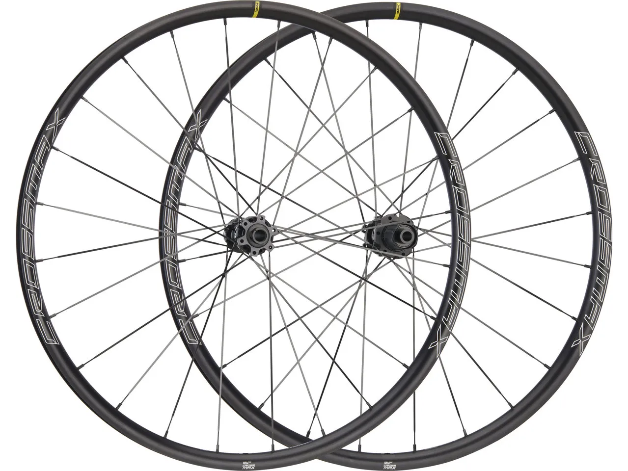 Mavic Crossmax Disc 6-Loch 27,5" Laufradsatz, Schwarz, 27.5" Satz (VR 15 x 100 + HR 12 x 142) Shimano Mavic Crossmax Disc 6-Loch 27,5" Laufradsatz, Schwarz, 27.5" Satz (VR 15 x 100 + HR 12 x 142) Shimano