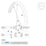 Mavic Crossmax Elite Carbon 29 Linke Speichen 12 Einheiten, Black, 290mm