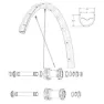 Mavic Crossmax Elite/xa Elite 29 Vorderspeichen 12 Einheiten, Black, 297mm