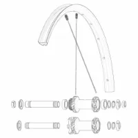 Mavic Crossmax Sl 21 29´´ Speichen Mavic Crossmax Sl 21 29´´ Speichen
