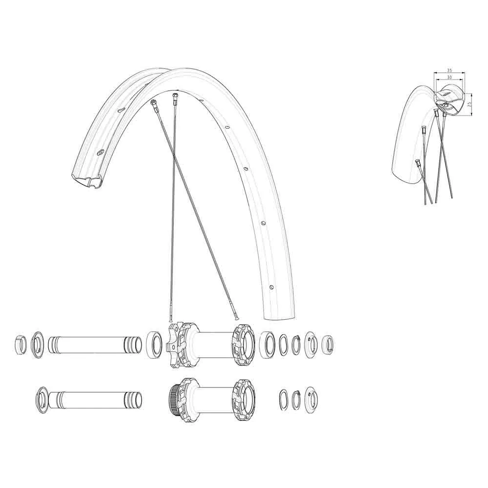 Mavic Crossmax Sl Ultimate Speichen 12 Einheiten, Silver, 293mm Mavic Crossmax Sl Ultimate Speichen 12 Einheiten, Silver, 293mm