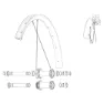 Mavic Crossmax Sl Ultimate Speichen 12 Einheiten, Silver, 293mm