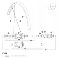 Mavic Crossmax / XA Light 29" Ersatzspeichen ab Modell 2018 Mavic Crossmax / XA Light 29" Ersatzspeichen ab Modell 2018