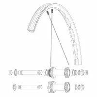 Mavic Crossmax Xls 29´´ Speichen Mavic Crossmax Xls 29´´ Speichen