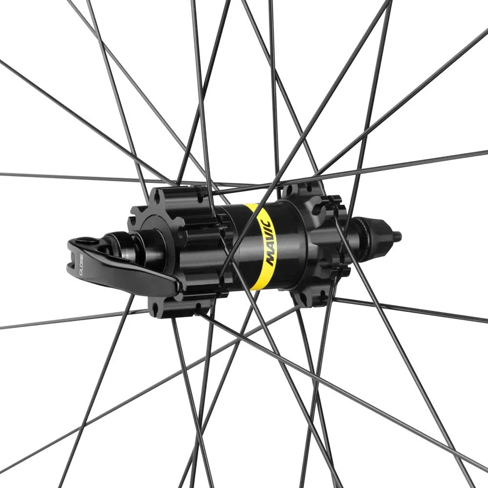 Mavic Crossride Fts-x 26´´ 6b Disc Qr Mtb-laufradsatz, Black / white, 9/15 x 100 / 9 x 135mm, Shimano/Sram HG Mavic Crossride Fts-x 26´´ 6b Disc Qr Mtb-laufradsatz, Black / white, 9/15 x 100 / 9 x 135mm, Shimano/Sram HG