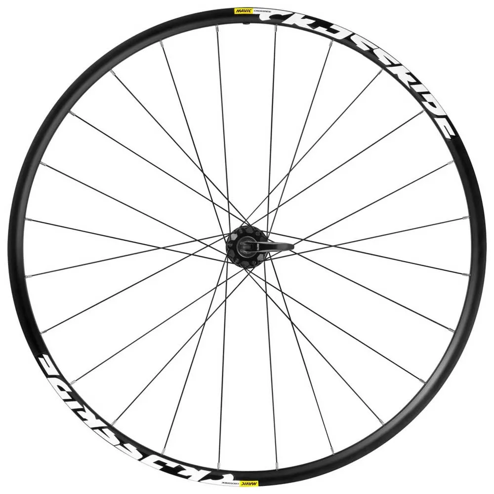 Mavic Crossride Fts-x 27.5´´ 6b Disc Qr Mtb-laufradsatz, Black / white, 9/15 x 100 / 9 x 135mm, Shimano/Sram HG Mavic Crossride Fts-x 27.5´´ 6b Disc Qr Mtb-laufradsatz, Black / white, 9/15 x 100 / 9 x 135mm, Shimano/Sram HG