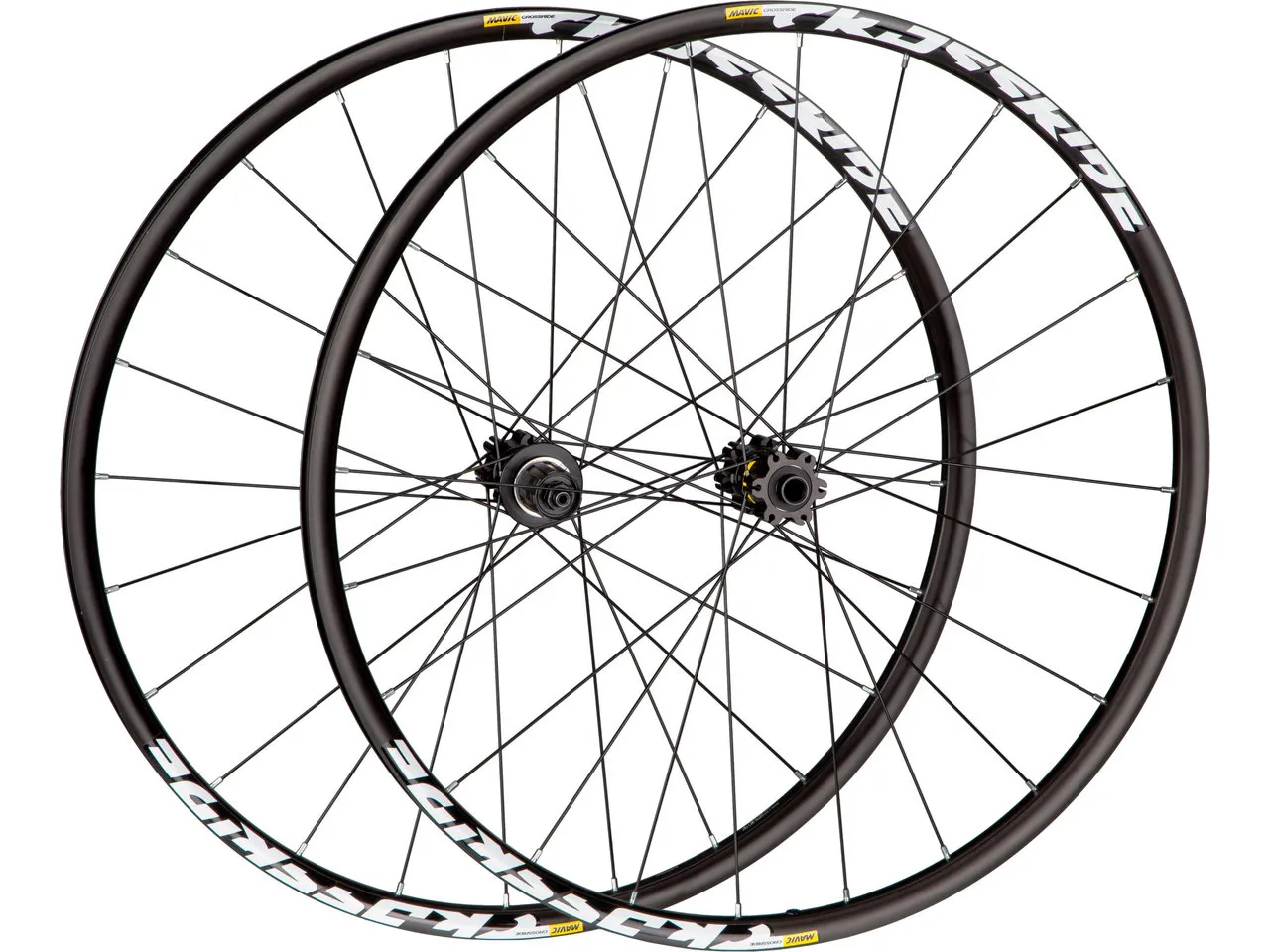 Mavic Crossride FTS-X Disc 6-Loch 29" Laufradsatz, Schwarz, 29" Satz (VR 15 x 100 + HR 10 x 135) Shimano Mavic Crossride FTS-X Disc 6-Loch 29" Laufradsatz, Schwarz, 29" Satz (VR 15 x 100 + HR 10 x 135) Shimano