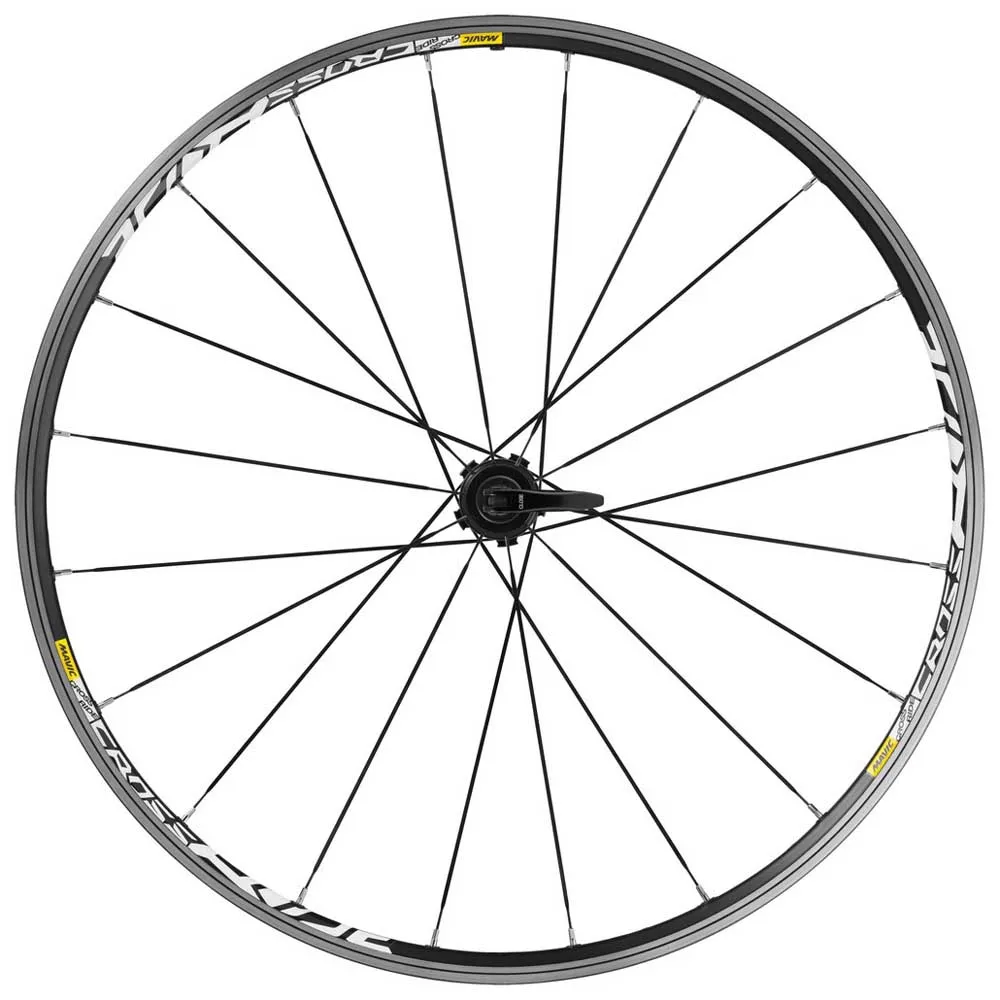 Mavic Crossride Ub 26´´ Qr Mtb-laufradsatz, Black / white, 9 x 100 / 9 x 135mm, Shimano/Sram HG Mavic Crossride Ub 26´´ Qr Mtb-laufradsatz, Black / white, 9 x 100 / 9 x 135mm, Shimano/Sram HG
