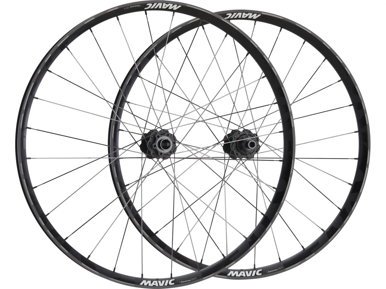 Mavic Deemax DH Disc 6-Loch 29" / 27,5" Laufradsatz, Schwarz, 29" VR 20 x 110 Boost + 27.5" HR 12 x 157 Shimano Micro Spline Mavic Deemax DH Disc 6-Loch 29" / 27,5" Laufradsatz, Schwarz, 29" VR 20 x 110 Boost + 27.5" HR 12 x 157 Shimano Micro Spline