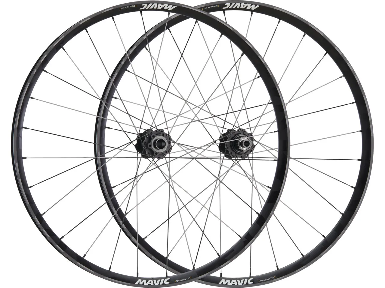 Mavic Deemax DH Disc 6-Loch 29" Boost Laufradsatz, Schwarz, 29" Satz (VR 20 x 110 Boost + HR 12 x 148 Boost) Shimano Micro Spline Mavic Deemax DH Disc 6-Loch 29" Boost Laufradsatz, Schwarz, 29" Satz (VR 20 x 110 Boost + HR 12 x 148 Boost) Shimano Micro Spline