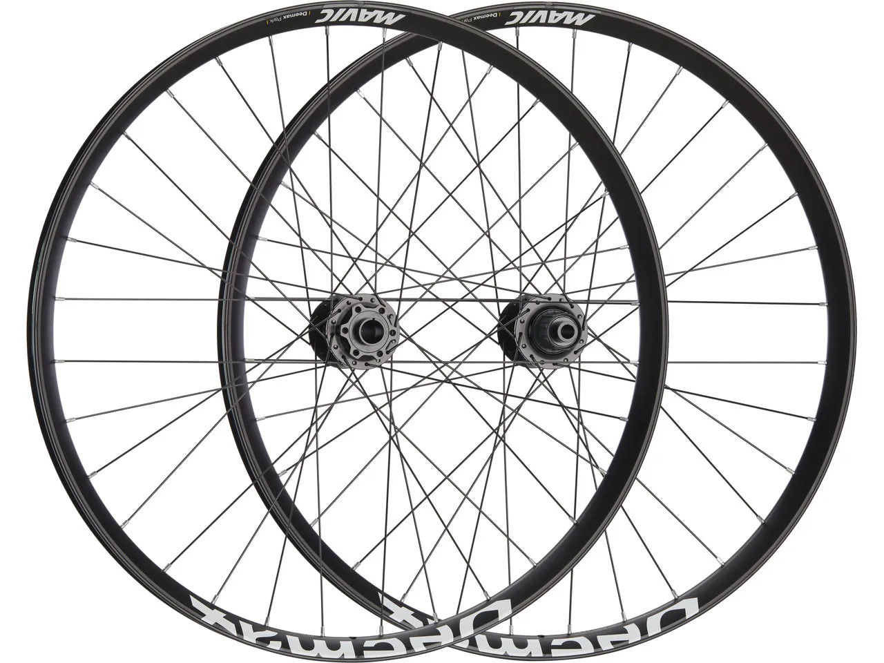 Mavic Deemax Park Disc 6-Loch 27,5" Boost Laufradsatz, Schwarz, 27.5" Satz (VR 20 x 110 Boost + HR 12 x 148 Boost) Shimano Mavic Deemax Park Disc 6-Loch 27,5" Boost Laufradsatz, Schwarz, 27.5" Satz (VR 20 x 110 Boost + HR 12 x 148 Boost) Shimano