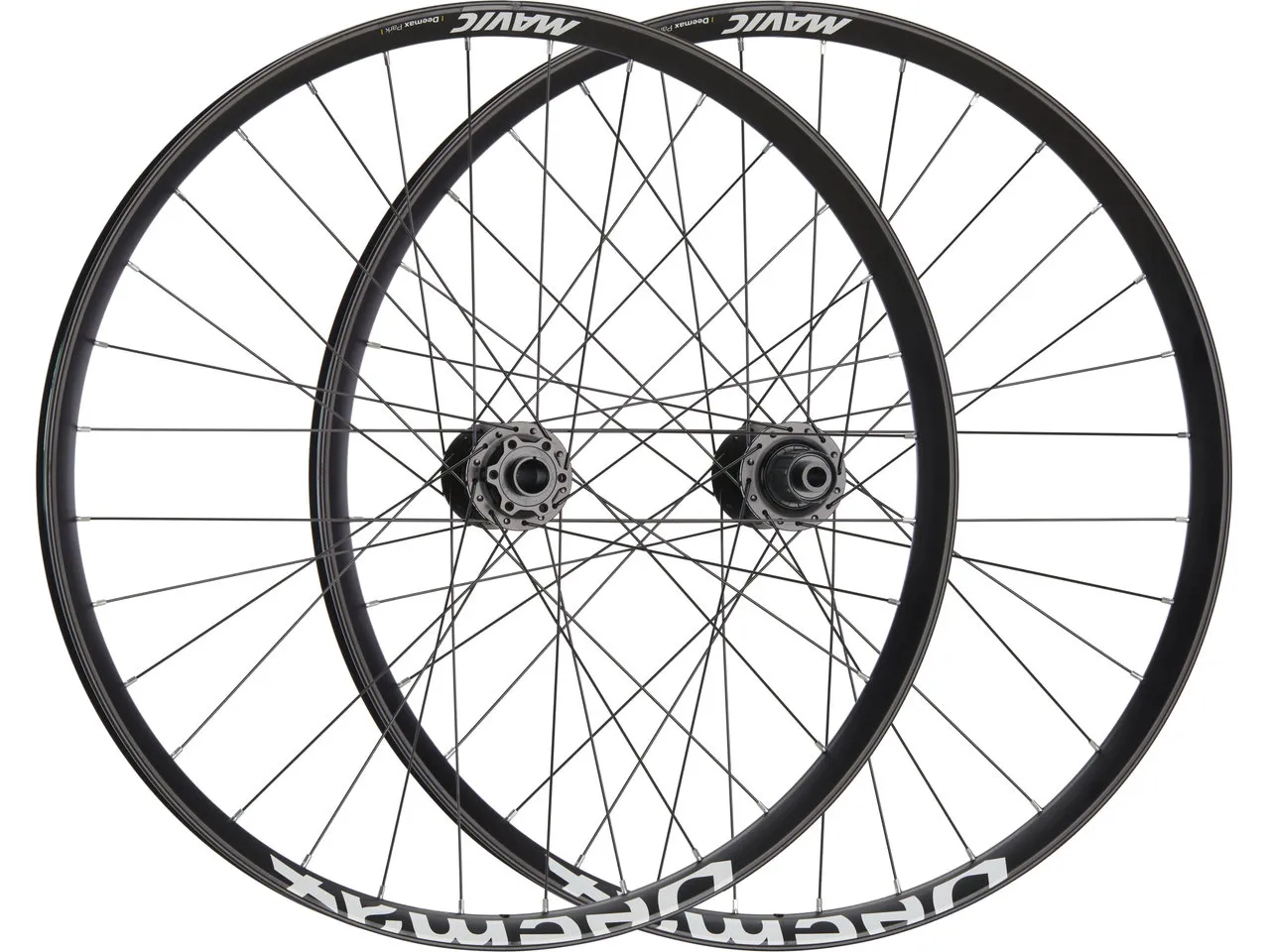 Mavic Deemax Park Disc 6-Loch 27,5" Super Boost Laufradsatz, Schwarz, 27.5" Satz (VR 20 x 110 Boost + HR 12 x 157 Super Boost) Shimano Mavic Deemax Park Disc 6-Loch 27,5" Super Boost Laufradsatz, Schwarz, 27.5" Satz (VR 20 x 110 Boost + HR 12 x 157 Super Boost) Shimano