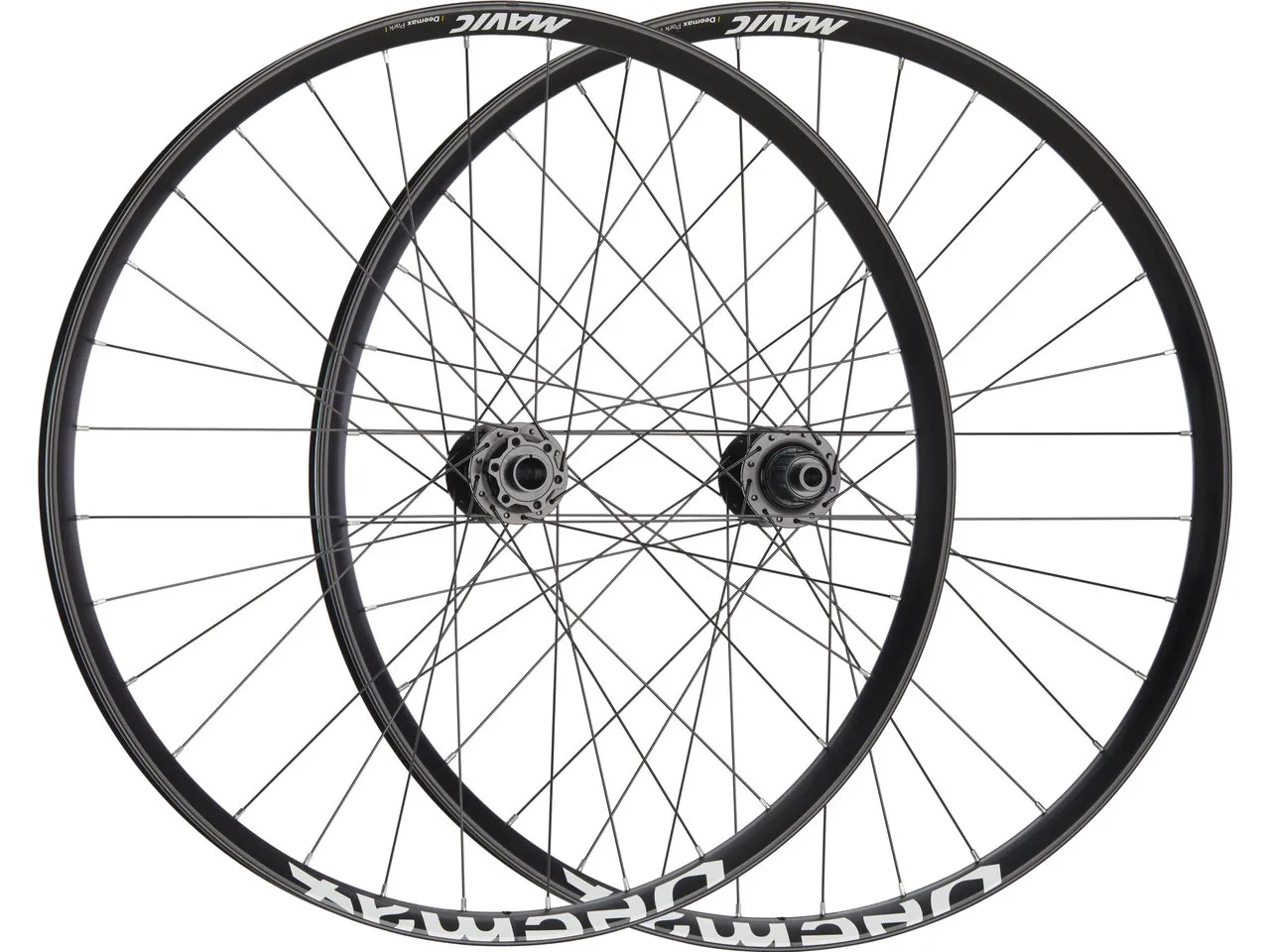Mavic Deemax Park Disc 6-Loch 29" Boost Laufradsatz, Schwarz, 29" Satz (VR 20 x 110 Boost + HR 12 x 148 Boost) SRAM XD Mavic Deemax Park Disc 6-Loch 29" Boost Laufradsatz, Schwarz, 29" Satz (VR 20 x 110 Boost + HR 12 x 148 Boost) SRAM XD
