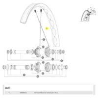 Mavic Deemax S 29´´ Speichen Mavic Deemax S 29´´ Speichen