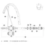 Mavic Ds Askium Disc Hintere Rechte Speichen 12 Einheiten, Black, 292mm