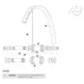 Mavic E-crossmax 29 Linke Speichen 14 Einheiten, Black, 301mm