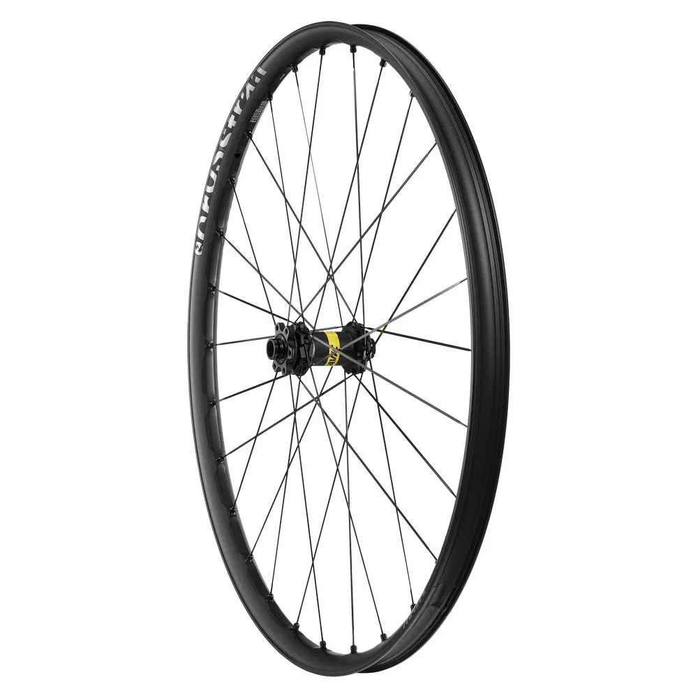 Mavic E-crosstrail Sl 27.5´´ Boost 6b Disc Tubeless Mtb Vorderrad, Black, 15 x 110mm