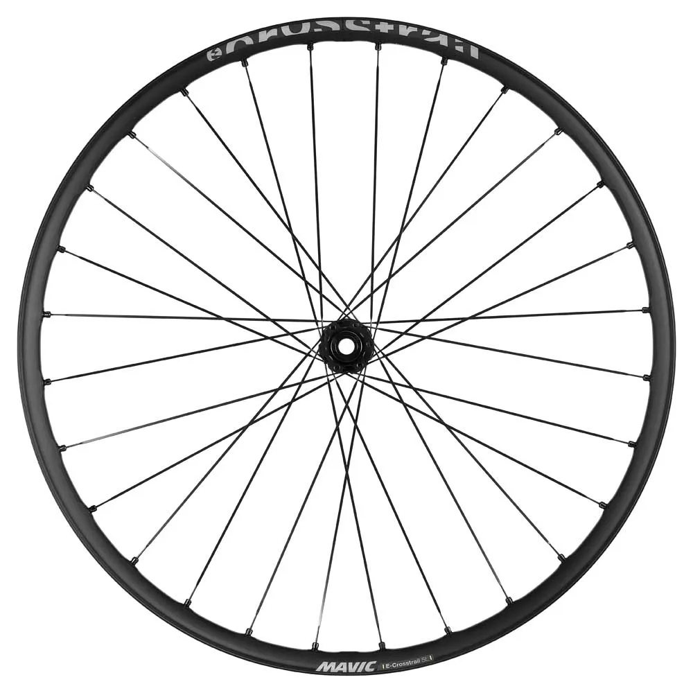Mavic E-crosstrail Sl 27.5´´ Boost Cl Disc Tubeless Mtb Vorderrad, Black, 15 x 110mm Mavic E-crosstrail Sl 27.5´´ Boost Cl Disc Tubeless Mtb Vorderrad, Black, 15 x 110mm