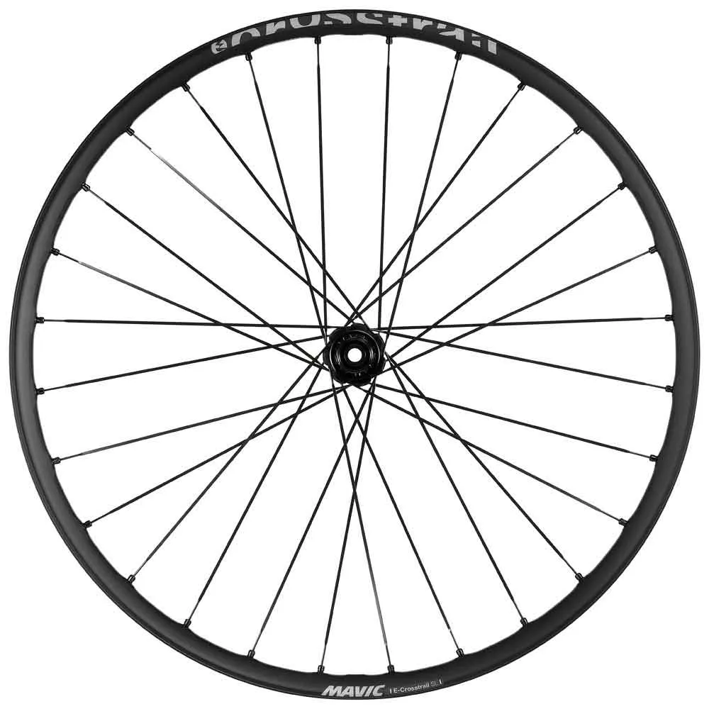 Mavic E-crosstrail Sl 29´´ Boost Cl Disc Tubeless Mtb-laufradsatz, Black, 15 x 110/12 x 148mm, Shimano Micro Spline Mavic E-crosstrail Sl 29´´ Boost Cl Disc Tubeless Mtb-laufradsatz, Black, 15 x 110/12 x 148mm, Shimano Micro Spline