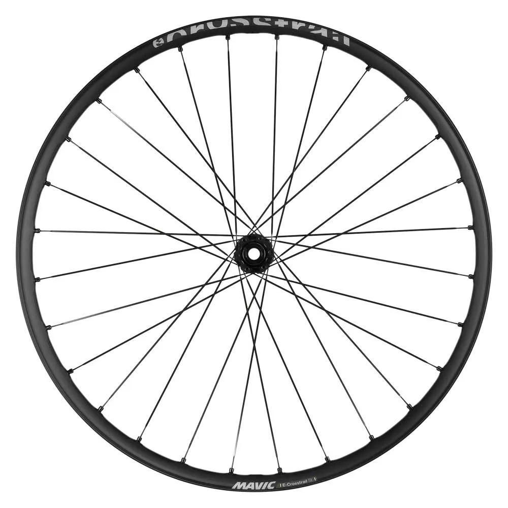 Mavic E-crosstrail Sl 29´´ Boost Cl Disc Tubeless Mtb Vorderrad, Black, 15 x 110mm