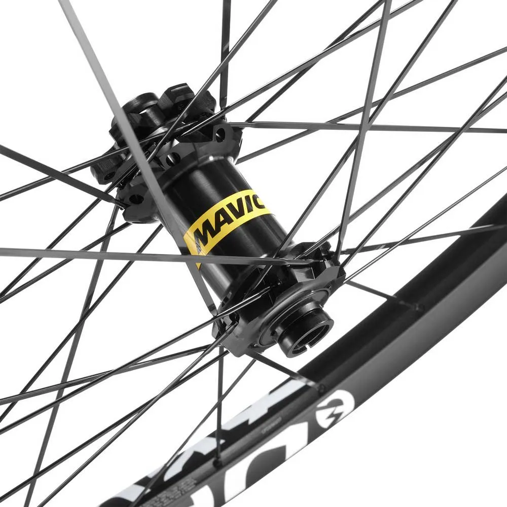 Mavic E-deemax 29´´ Boost Cl Disc Tubeless Mtb-laufradsatz, Black / white, 15 x 110 / 12 x 148mm, Shimano Micro Spline Mavic E-deemax 29´´ Boost Cl Disc Tubeless Mtb-laufradsatz, Black / white, 15 x 110 / 12 x 148mm, Shimano Micro Spline