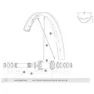 Mavic E-xa Felge, Black, 650B - 27.5"