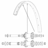 Mavic Edeemax 30 29´´ Speichen Mavic Edeemax 30 29´´ Speichen