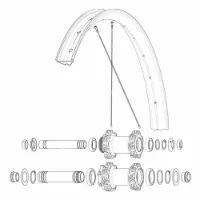 Mavic Edeemax 35 27.5´´ Speichen Mavic Edeemax 35 27.5´´ Speichen