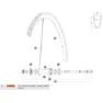 Mavic Ellipse 2011 Front Speiche 10 Einheiten, Black, 279mm