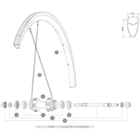 Mavic Ellipse 2011 Rear Speiche 10 Einheiten Mavic Ellipse 2011 Rear Speiche 10 Einheiten