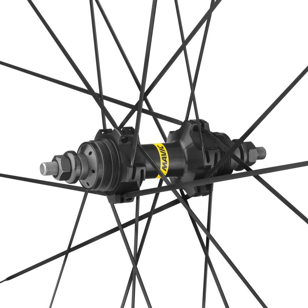 Mavic Ellipse Rennrad Laufradsatz, Black, 15 x 100 / 12 x 142mm, Shimano/Sram HG Mavic Ellipse Rennrad Laufradsatz, Black, 15 x 100 / 12 x 142mm, Shimano/Sram HG