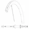 Mavic Front Rb For Qrm Lager, Black, One Size