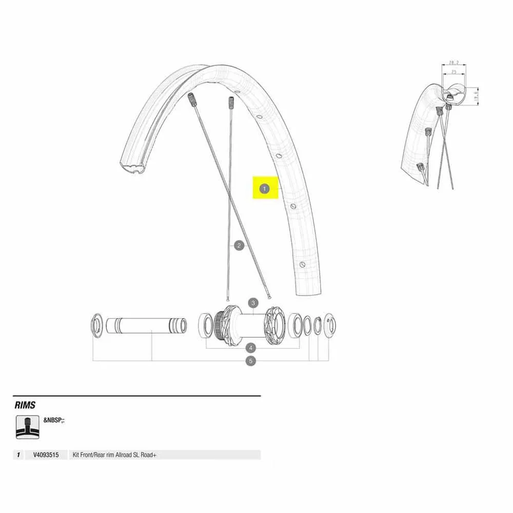 Mavic Front/rear Allroad Sl Road+ Rennradfelge, Black, 700 - 28" Mavic Front/rear Allroad Sl Road+ Rennradfelge, Black, 700 - 28"