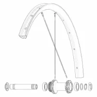 Mavic Front/rear Allroas 650b Rennradfelge Mavic Front/rear Allroas 650b Rennradfelge