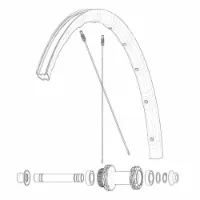 Mavic Front/rear Ksyrium Sl Disc Rennradfelge Mavic Front/rear Ksyrium Sl Disc Rennradfelge