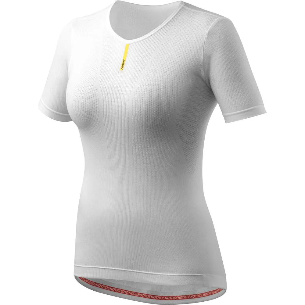Mavic Hot Ride Kurzarm-baselayer, White Mavic Hot Ride Kurzarm-baselayer, White
