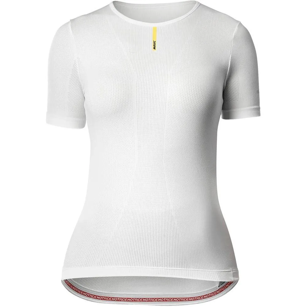 Mavic Hot Ride Kurzarm-baselayer, White Mavic Hot Ride Kurzarm-baselayer, White