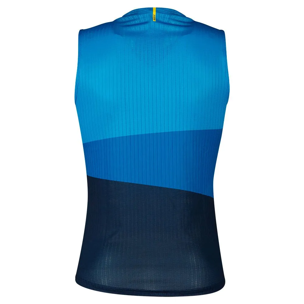 Mavic Hot Ride+ Sl Graphic ärmelloses T-shirt, Classic blue, L Mavic Hot Ride+ Sl Graphic ärmelloses T-shirt, Classic blue, L