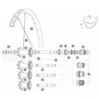 Mavic Id360 D6t 7s Nabenachse Mavic Id360 D6t 7s Nabenachse