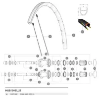Mavic Id360 Disc Cl Nabenachse Mavic Id360 Disc Cl Nabenachse