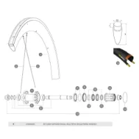 Mavic Id360 Ub Hinterradnabenachse Mavic Id360 Ub Hinterradnabenachse