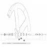 Mavic Io Track Vorderradnabenlager, Silver / black, 12 x 24 x 6mm
