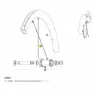 Mavic Kit 12 Front/rear Cosmic Sl 45 Disc Speichen, Black, 271mm