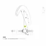 Mavic Kit 12 Front/rear Cosmic Slr 65 Disc Speichen, Black, 259mm