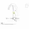 Mavic Kit 12 Front/rear Cosmic Sls 32 Disc Speichen, Black, 284mm