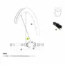 Mavic Kit 12 Front/rear Ksyrium Pro Carbon Ust Disc Speichen, Black, 286mm