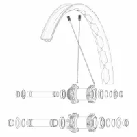 Mavic Kit 12 Rear Ds Cosmic Slr 40 Rb Speichen Mavic Kit 12 Rear Ds Cosmic Slr 40 Rb Speichen