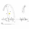 Mavic Kit 12 Rear Ksyrium Sl Ds Speichen, Black, 278mm